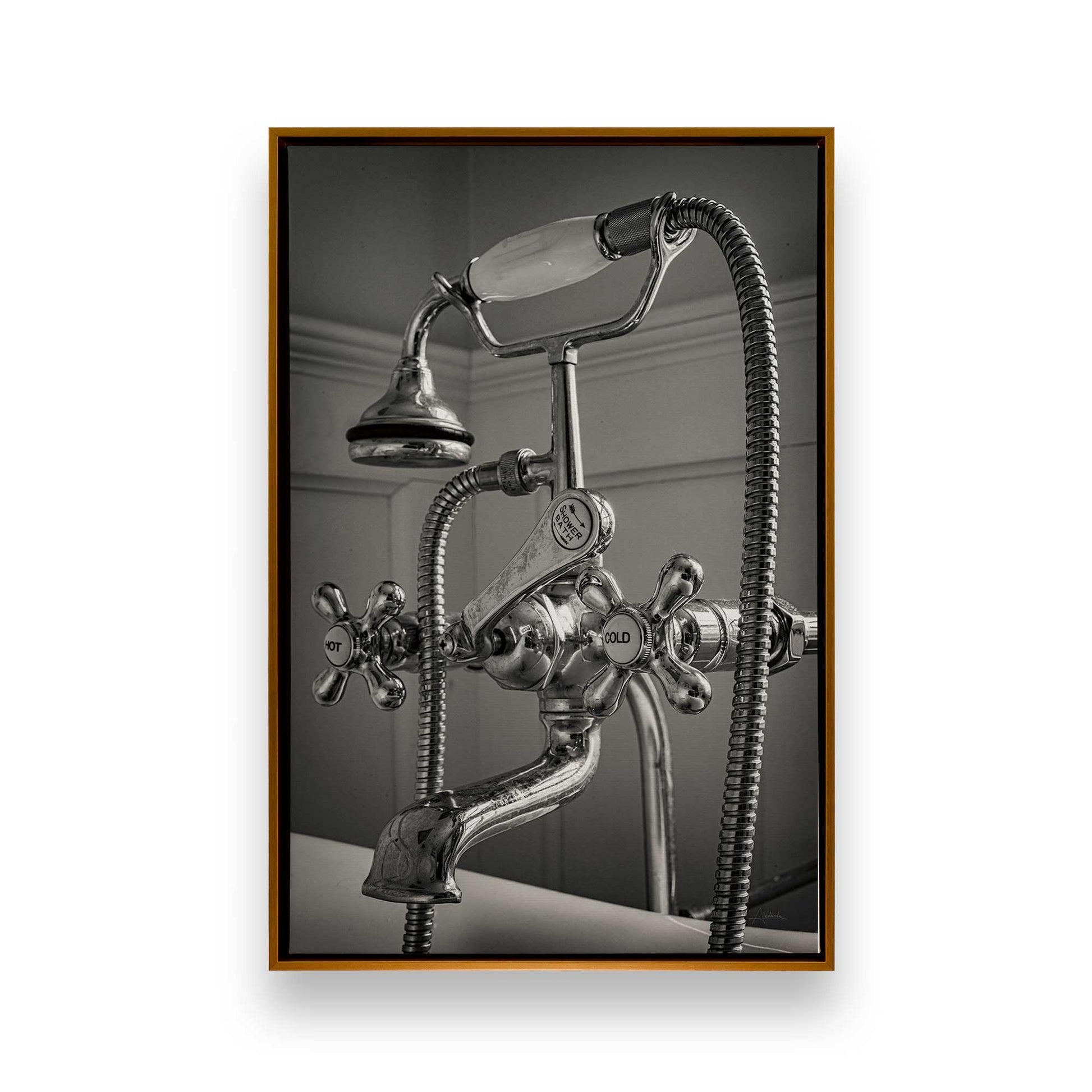 [Color:Polished Gold], Picture of art in a Polished Gold frame