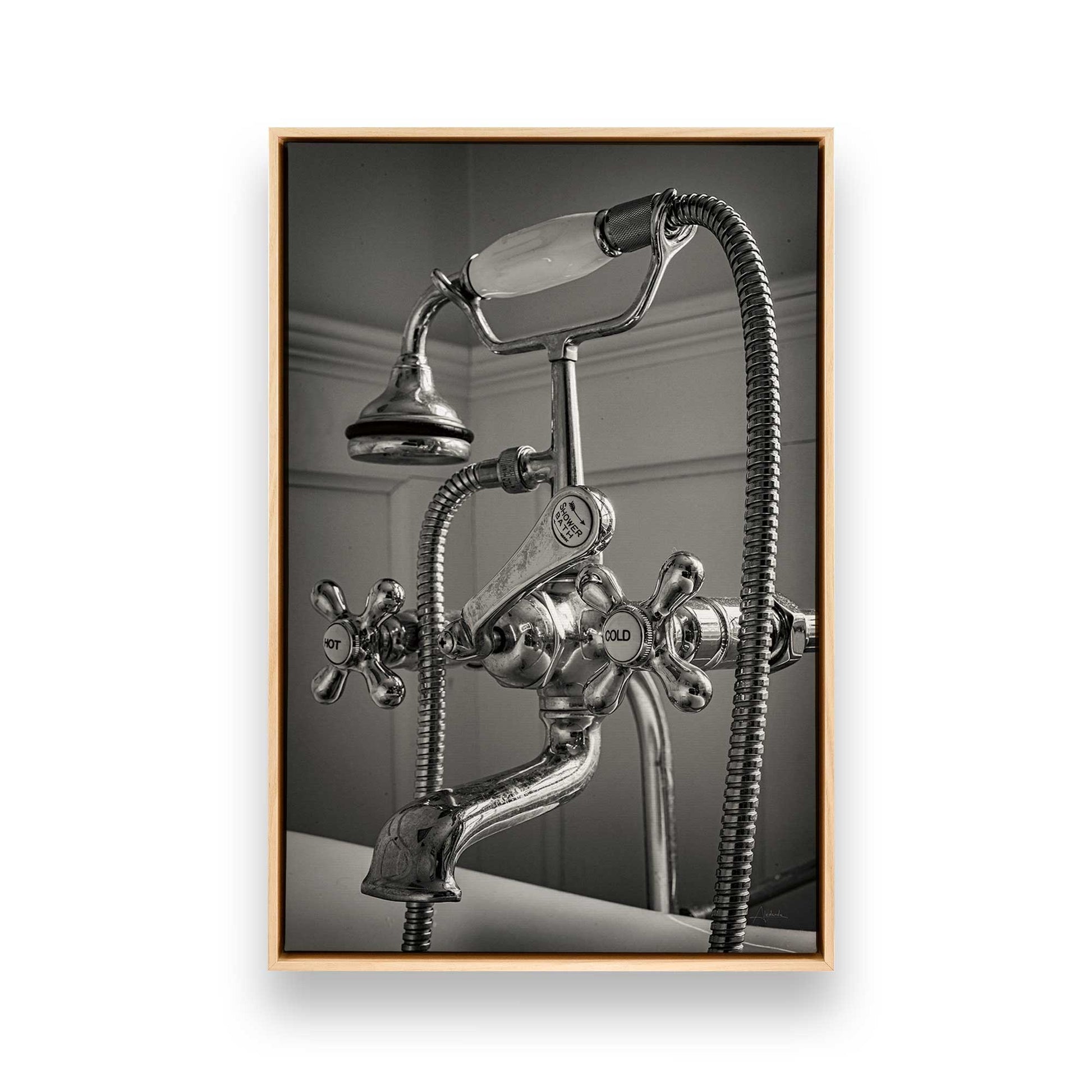 [Color:American Maple], Picture of art in a American Maple frame