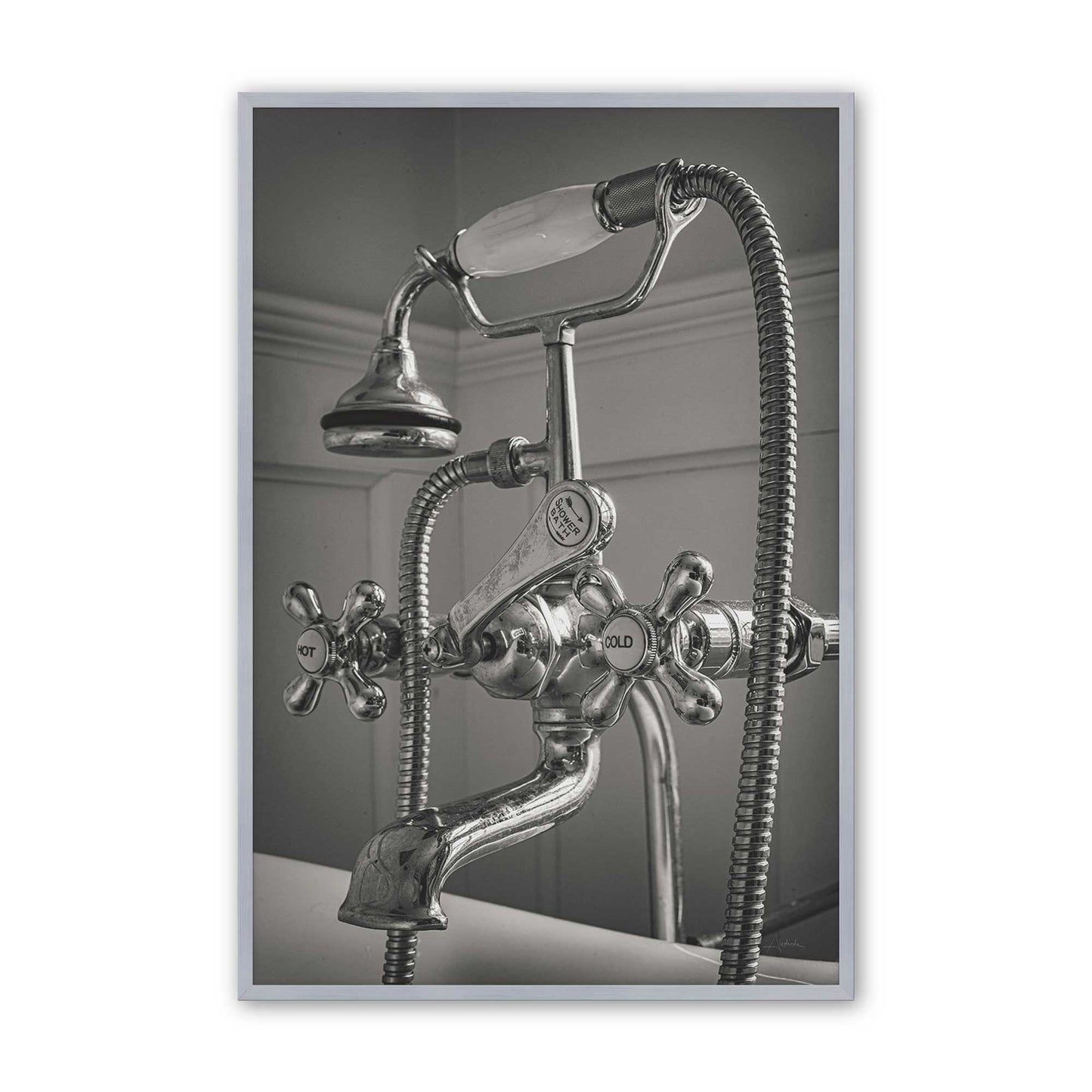 [Color:Polished Chrome], Picture of art in a Polished Chrome frame