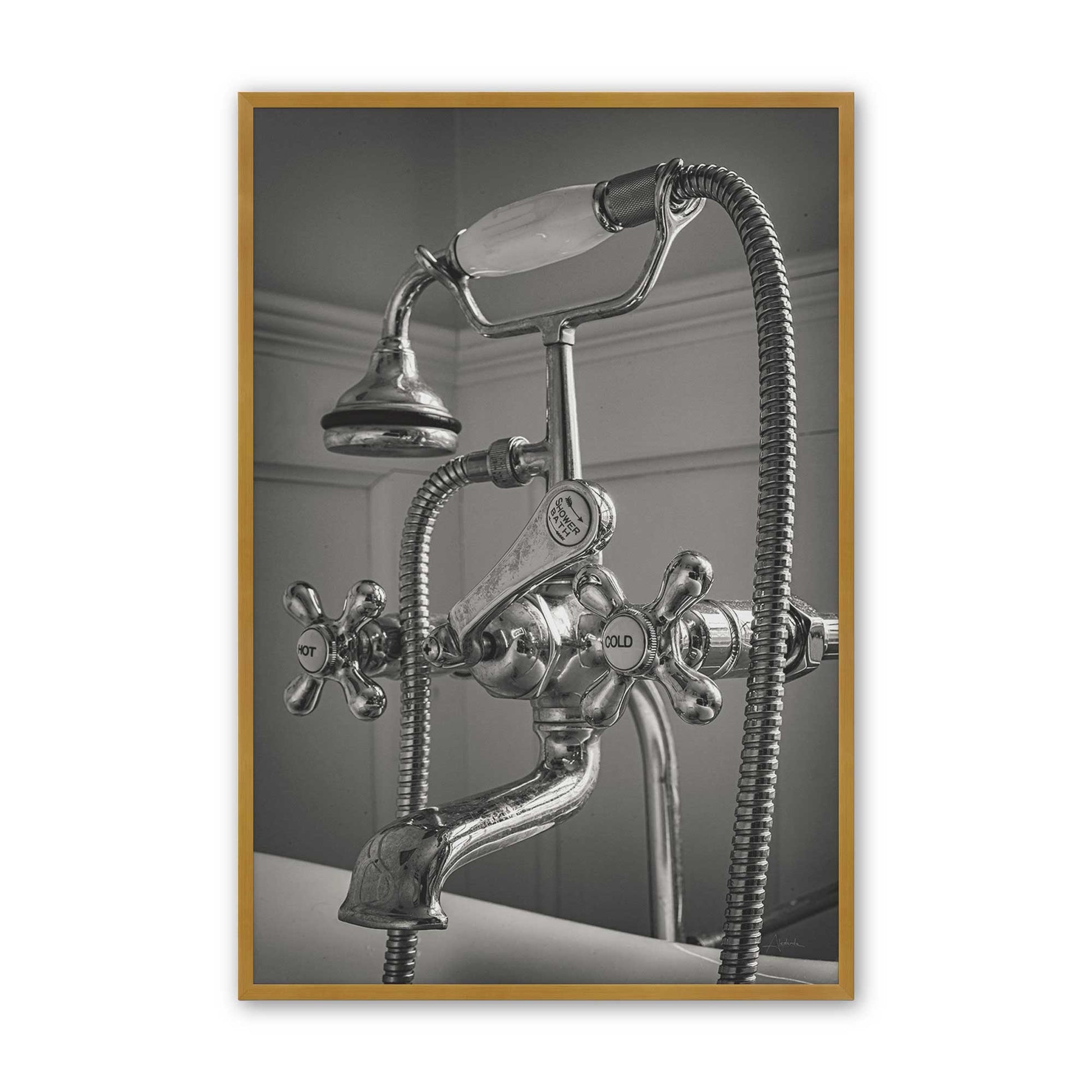 [Color:Polished Gold], Picture of art in a Polished Gold frame