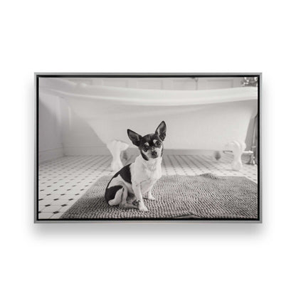 [Color:Polished Chrome], Picture of art in a Polished Chrome frame