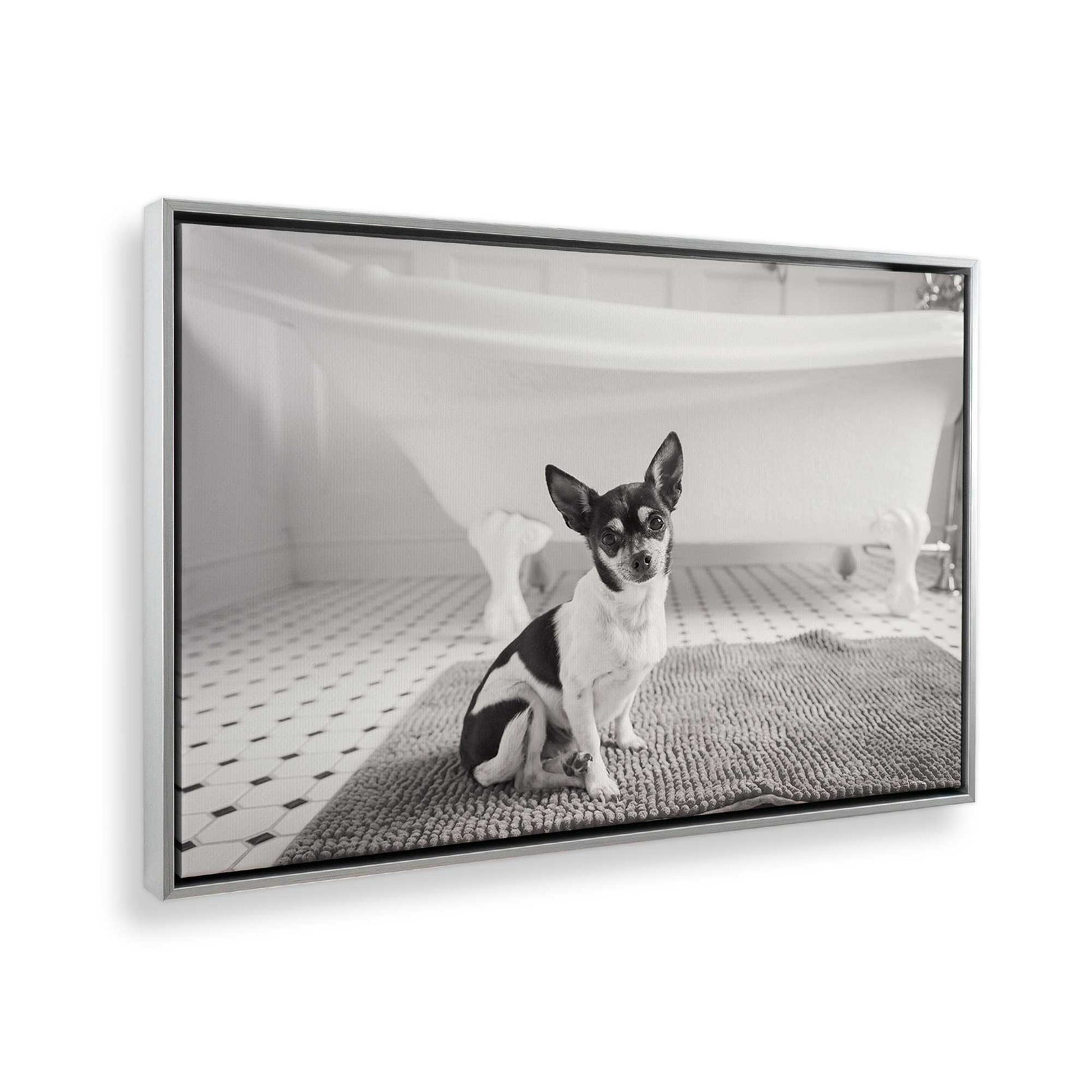 [Color:Polished Chrome], Picture of the corner of the art