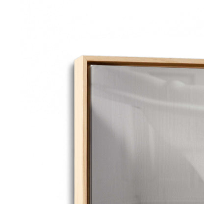 [Color:American Maple], Picture of art in a American Maple frame at an angle