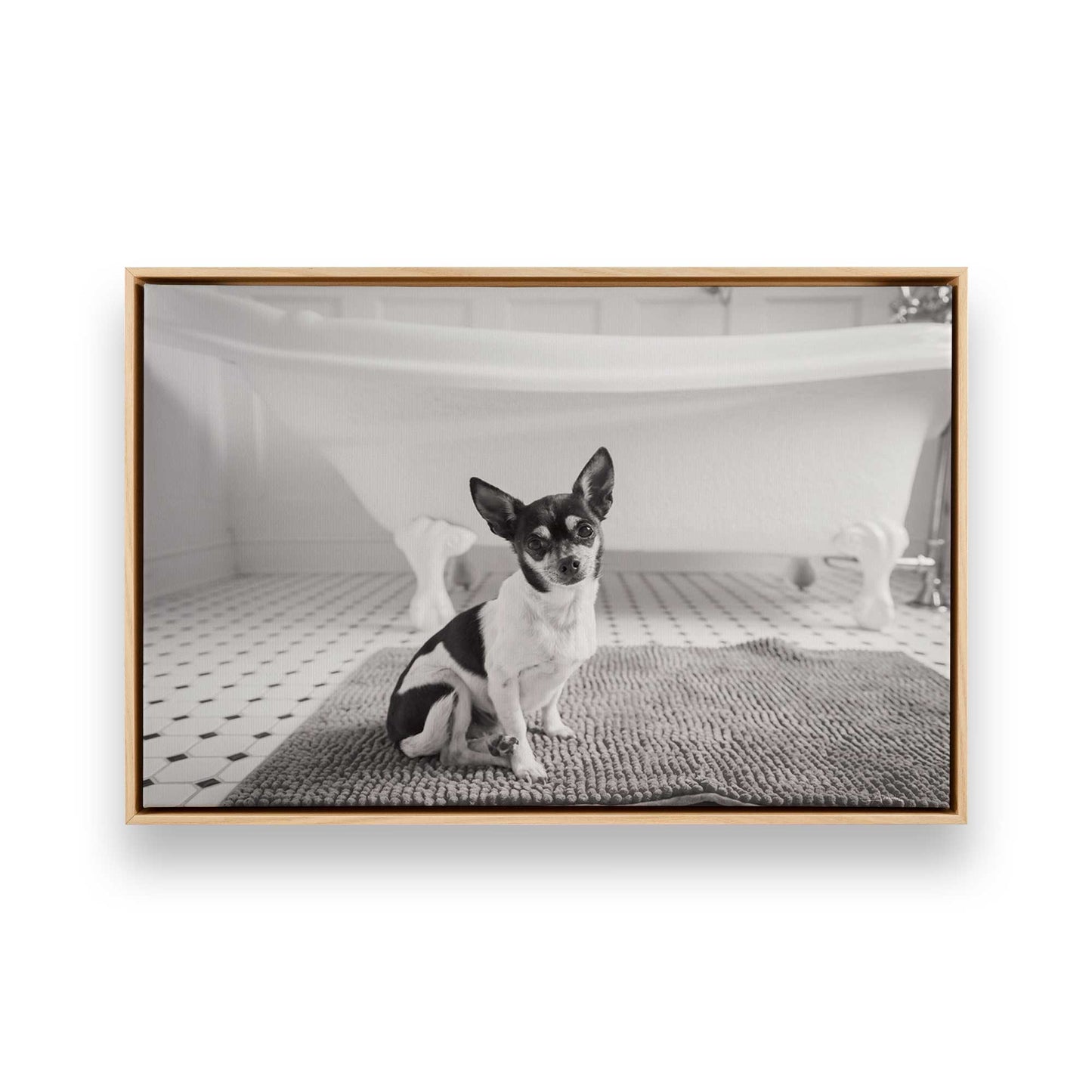 [Color:American Maple], Picture of art in a American Maple frame