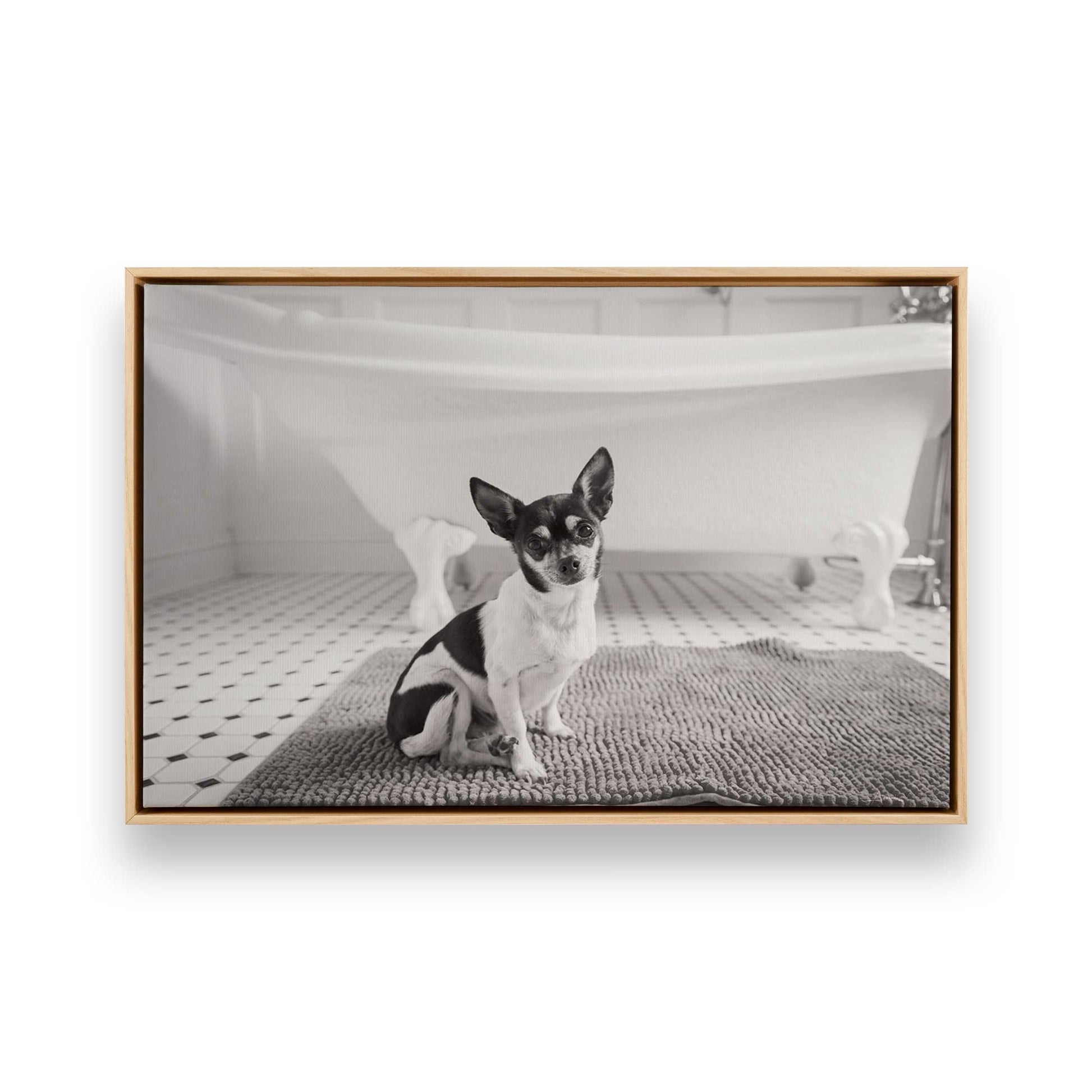 [Color:American Maple], Picture of art in a American Maple frame