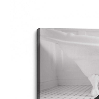 [Color:Stretched Canvas], Picture of the corner of the art