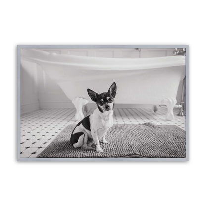 [Color:Polished Chrome], Picture of art in a Polished Chrome frame