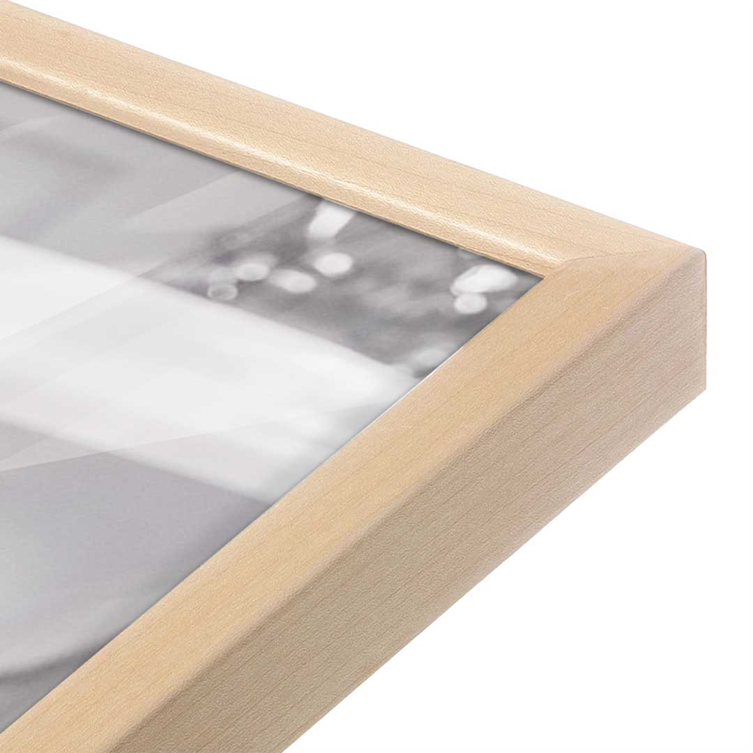 [Color:Raw Maple], Picture of art in a Raw Maple frame at an angle