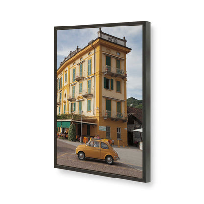 [Color:Satin Black], Picture of art in a Satin Black frame of the corner
