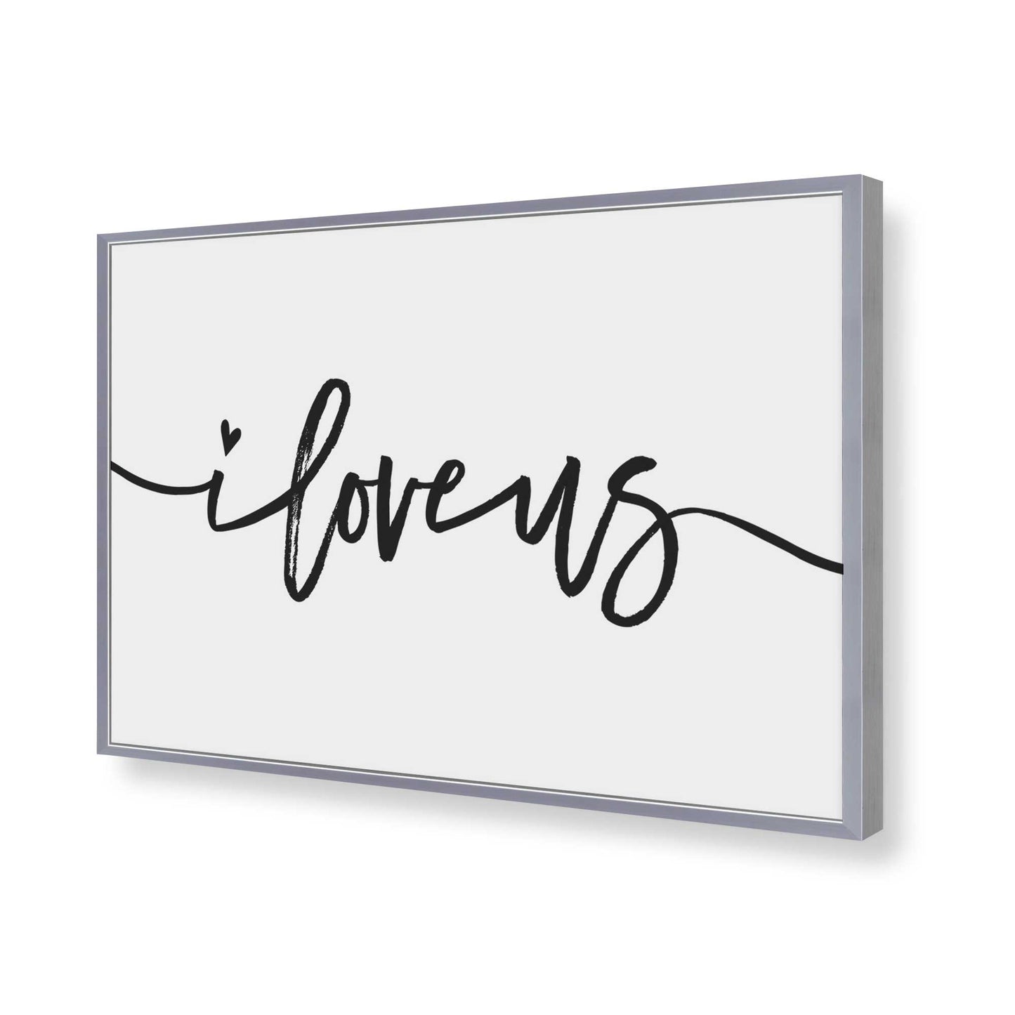 [Color:Polished Chrome], Picture of art in a Polished Chrome frame of the corner