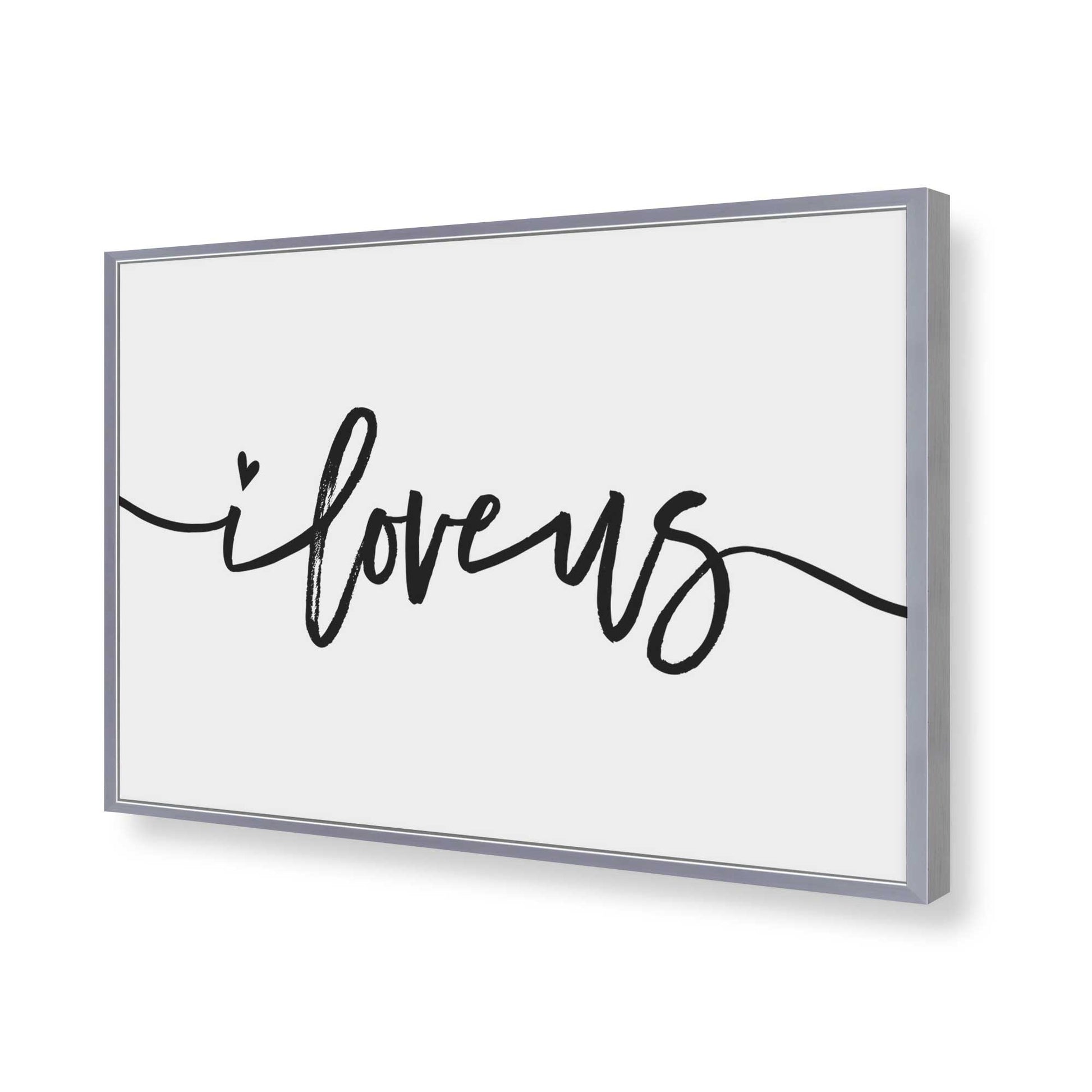 [Color:Polished Chrome], Picture of art in a Polished Chrome frame of the corner