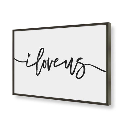 [Color:Satin Black], Picture of art in a Satin Black frame of the corner