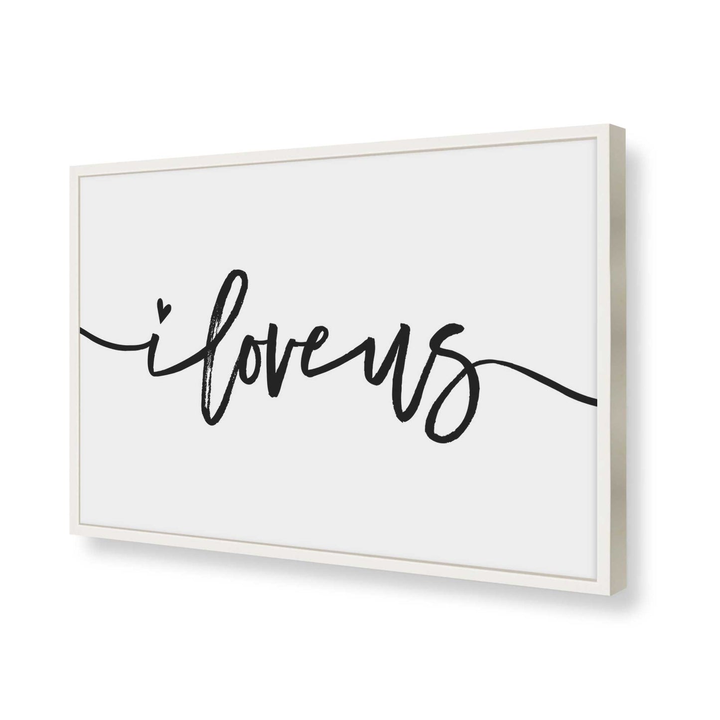 [Color:Opaque White], Picture of art in a Opaque White frame of the corner