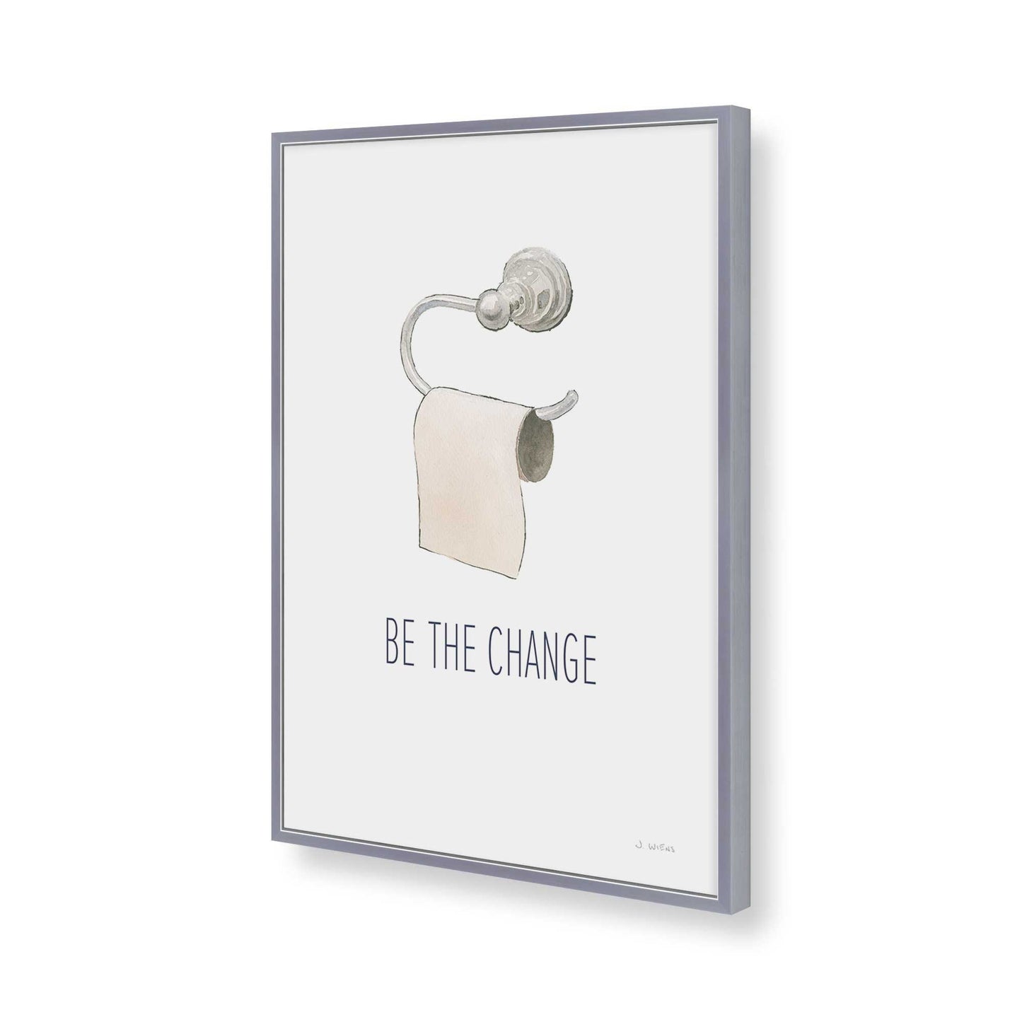 [Color:Polished Chrome], Picture of art in a Polished Chrome frame of the corner