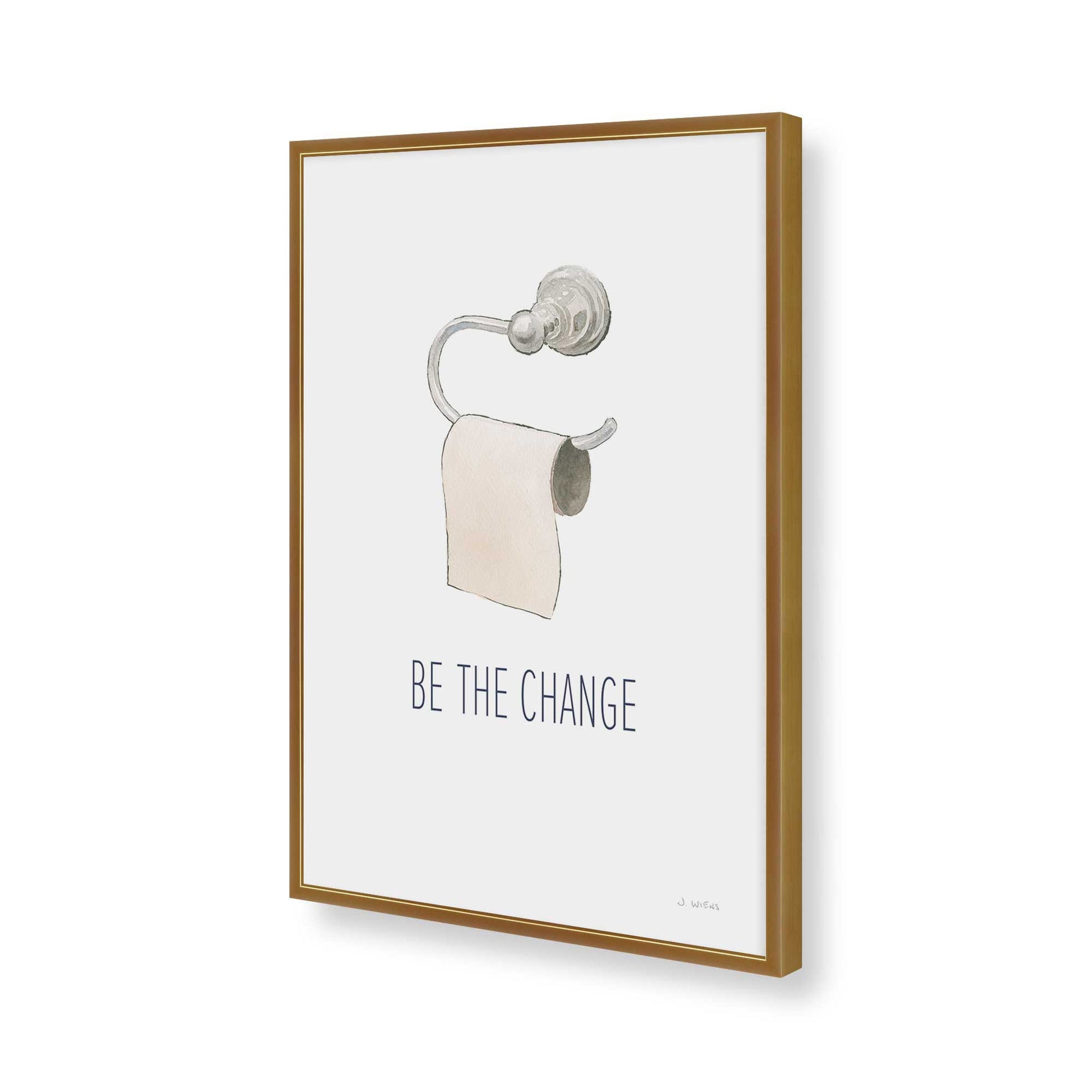 [Color:Polished Gold], Picture of art in a Polished Gold frame of the corner