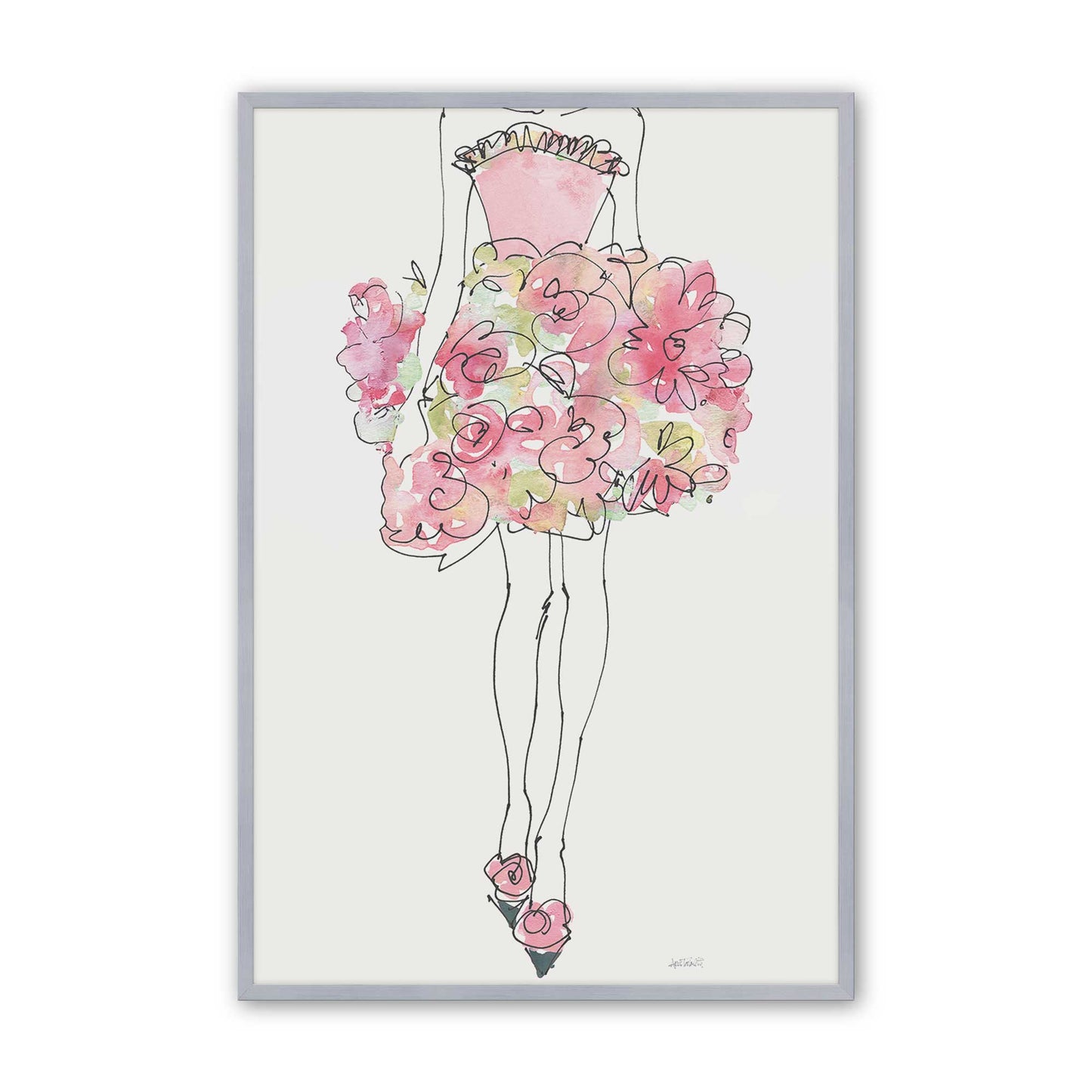 [Color:Polished Chrome], Picture of art in a Polished Chrome frame