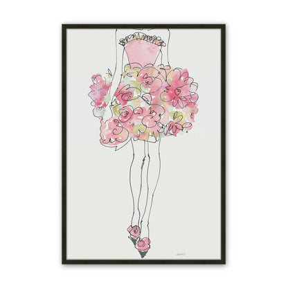 [Color:Satin Black], Picture of art in a Satin Black frame