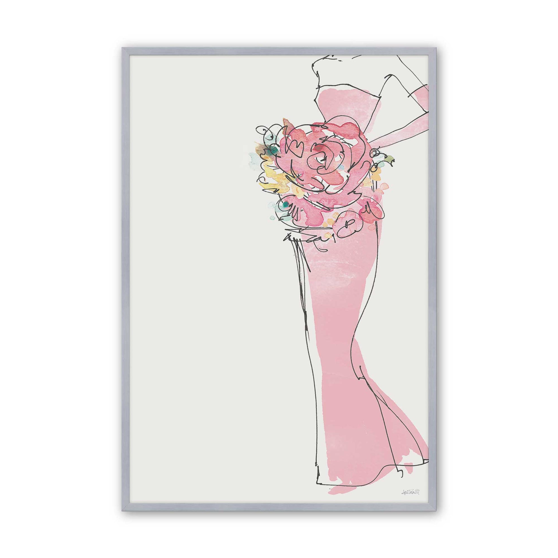 [Color:Polished Chrome], Picture of art in a Polished Chrome frame