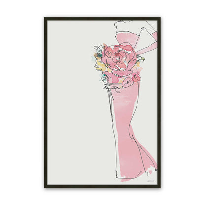 [Color:Satin Black], Picture of art in a Satin Black frame