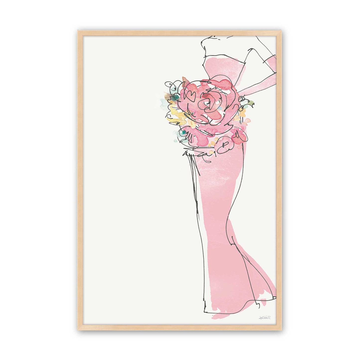 [Color:Raw Maple], Picture of art in a Raw Maple frame