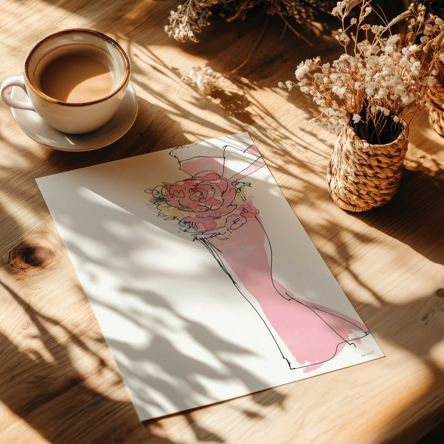 [Color:Rolled Print], Picture of close up of art