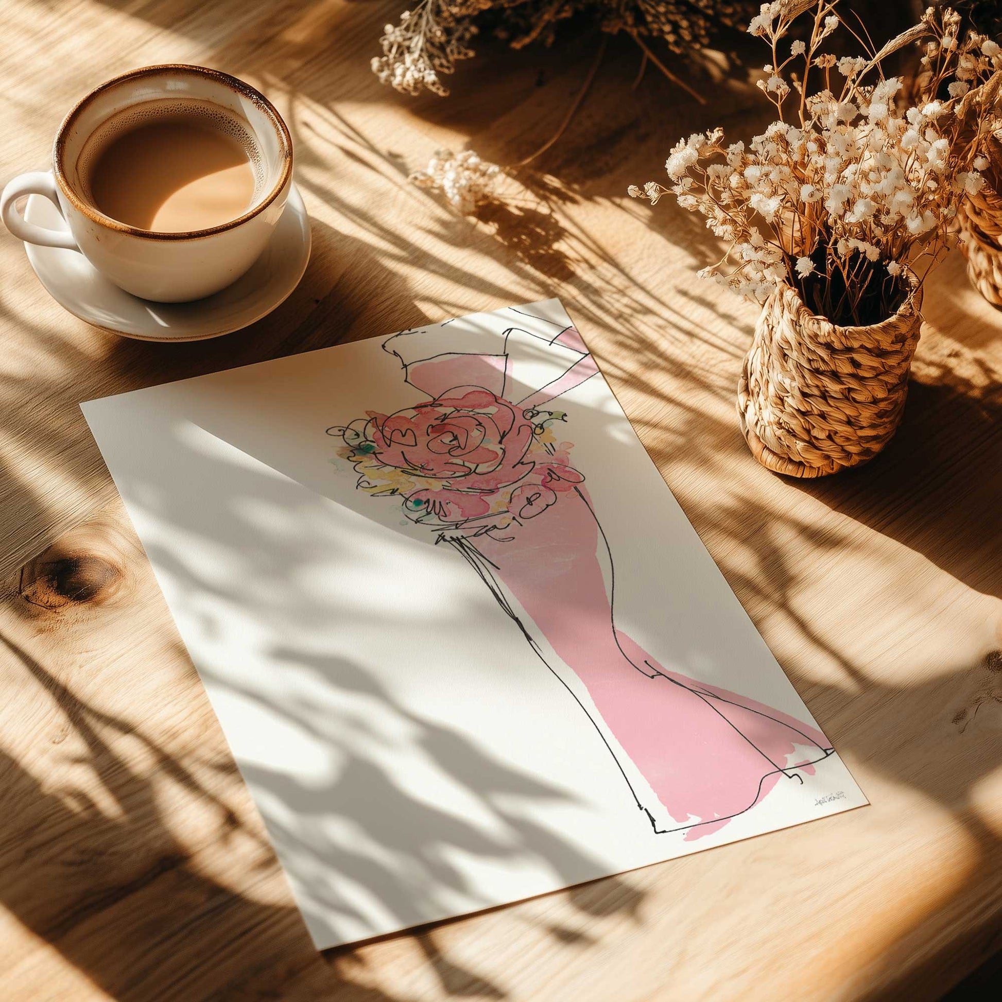 [Color:Rolled Print], Picture of close up of art