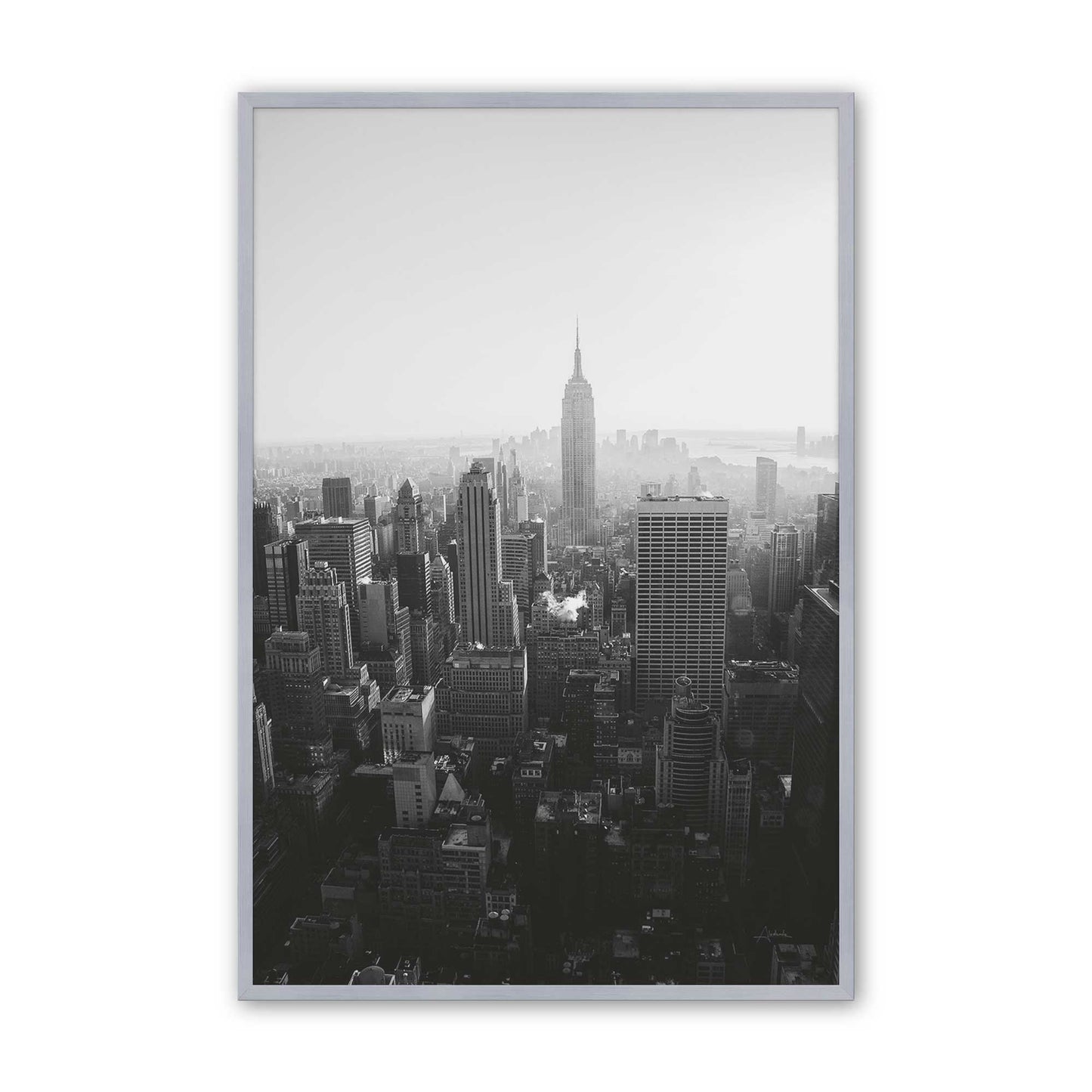 [Color:Polished Chrome], Picture of art in a Polished Chrome frame