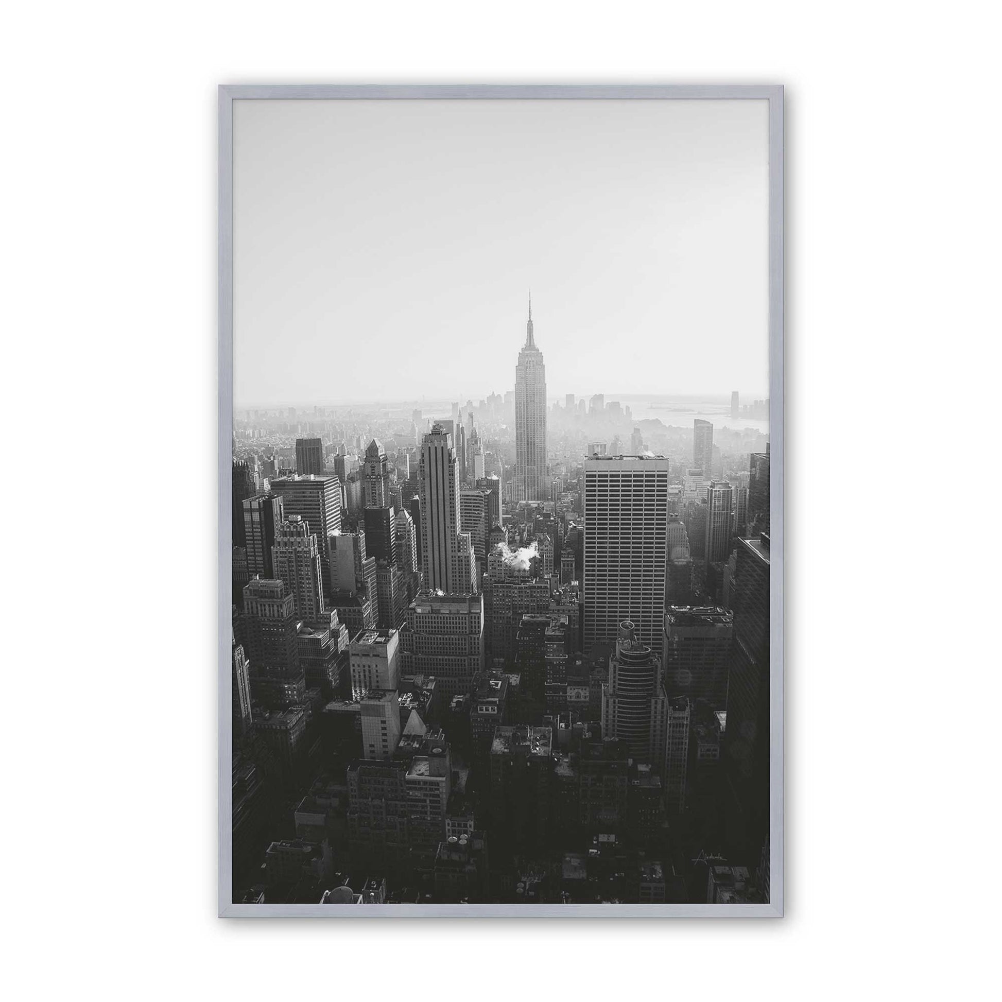 [Color:Polished Chrome], Picture of art in a Polished Chrome frame