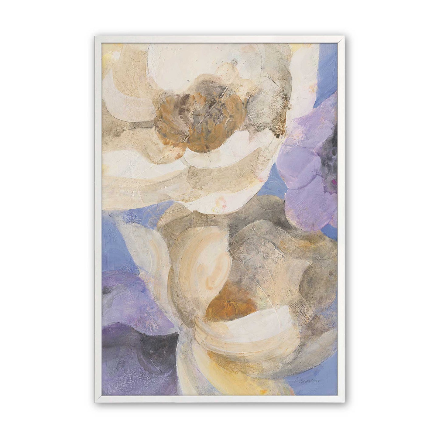 [Color:Opaque White], Picture of art in a Opaque White frame