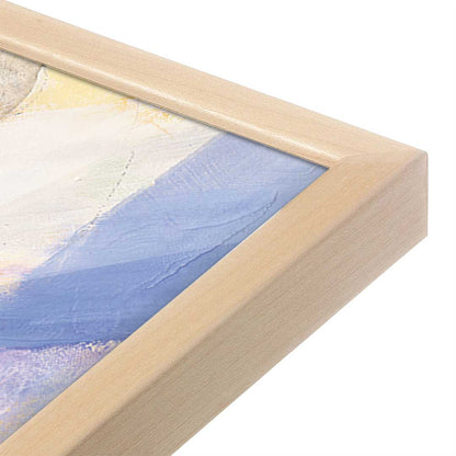 [Color:Raw Maple], Picture of art in a Raw Maple frame at an angle