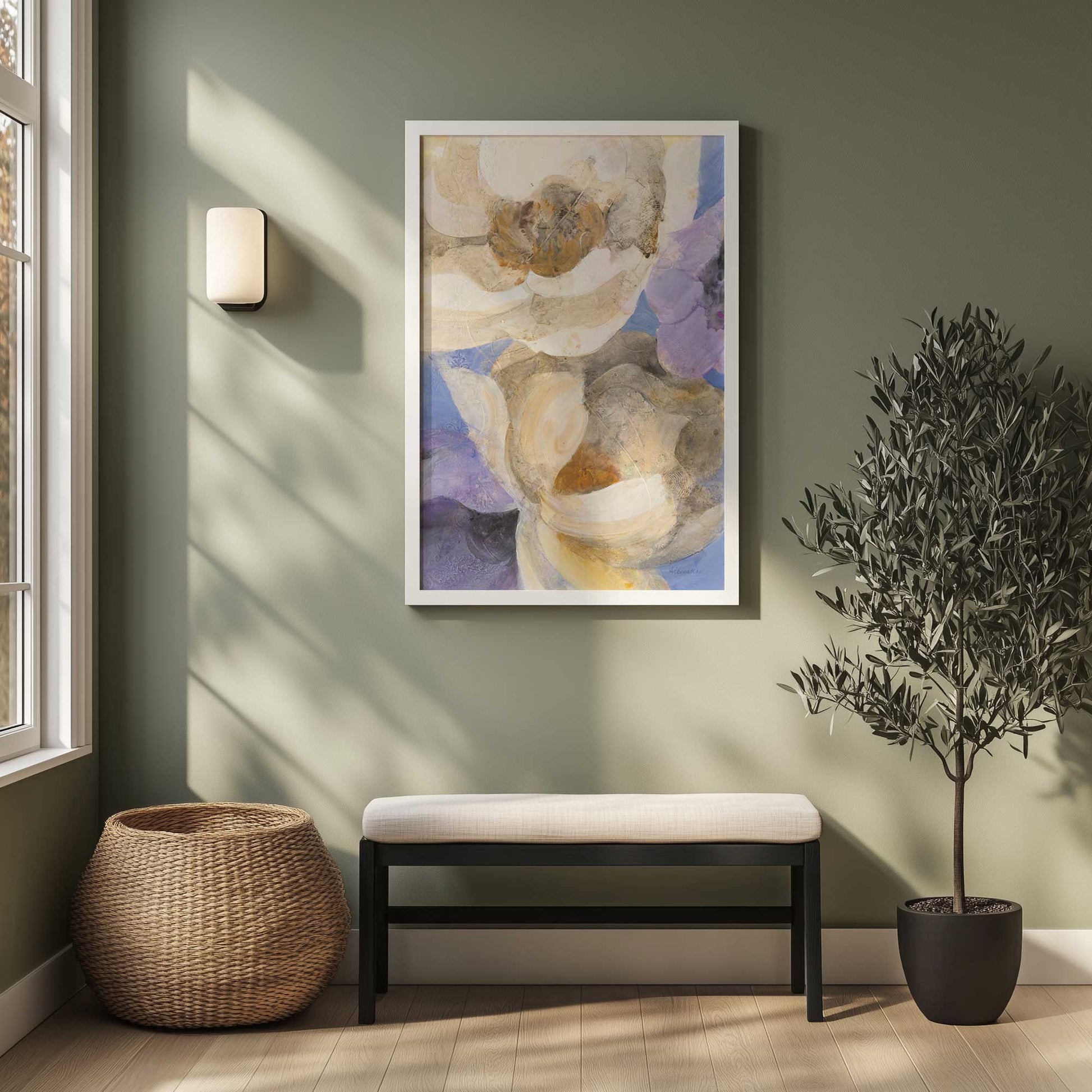 Picture of art in a room
