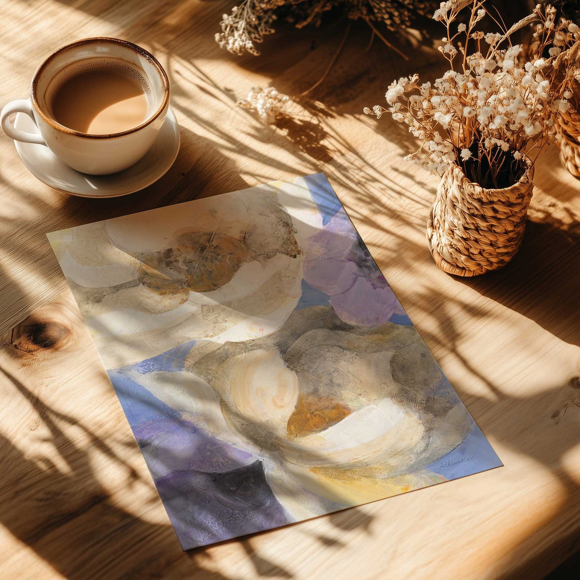 [Color:Rolled Print], Picture of close up of art