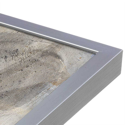 [Color:Polished Chrome], Picture of art in a Polished Chrome frame at an angle