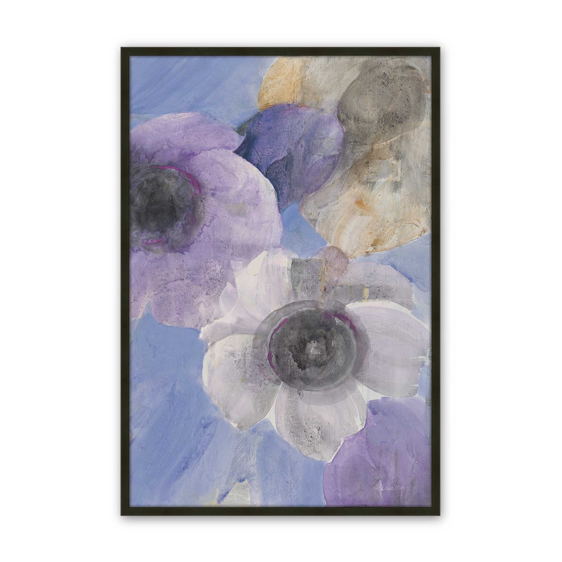 [Color:Satin Black], Picture of art in a Satin Black frame