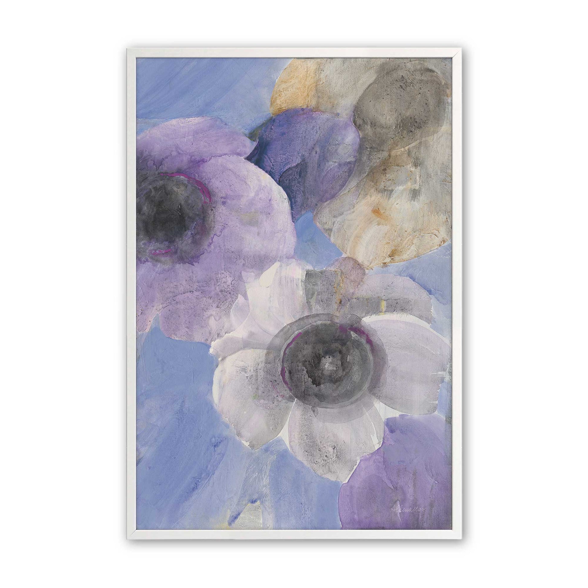 [Color:Opaque White], Picture of art in a Opaque White frame