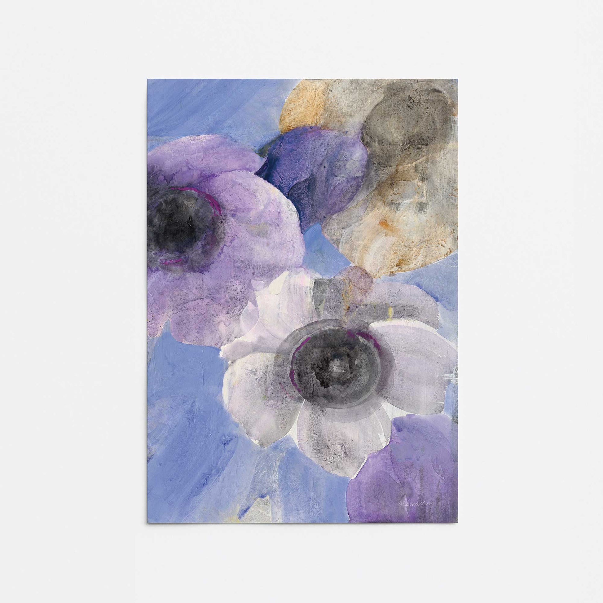 [Color:Rolled Print], Picture of close up of art