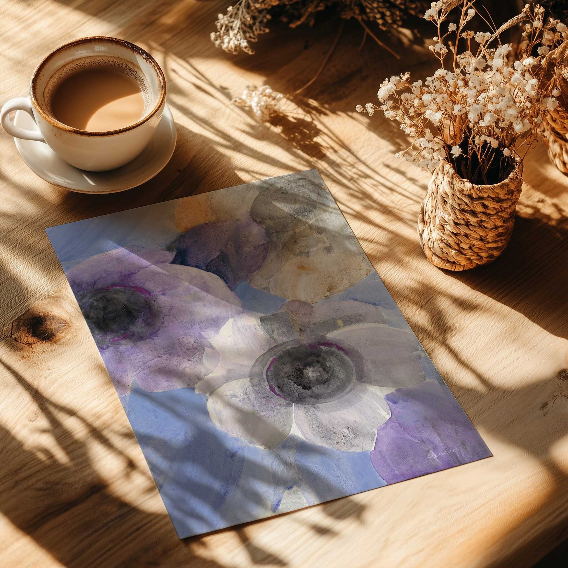 [Color:Rolled Print], Picture of close up of art