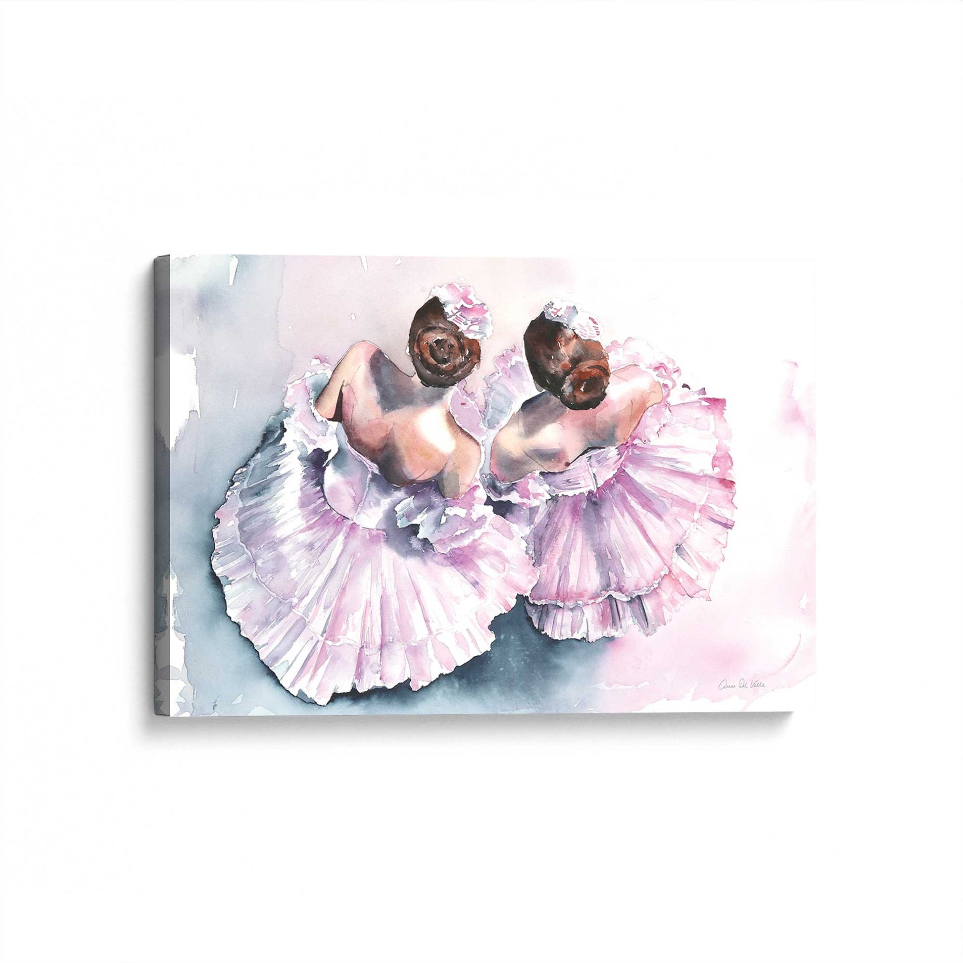 [Color:Stretched Canvas], Picture of art at an angle