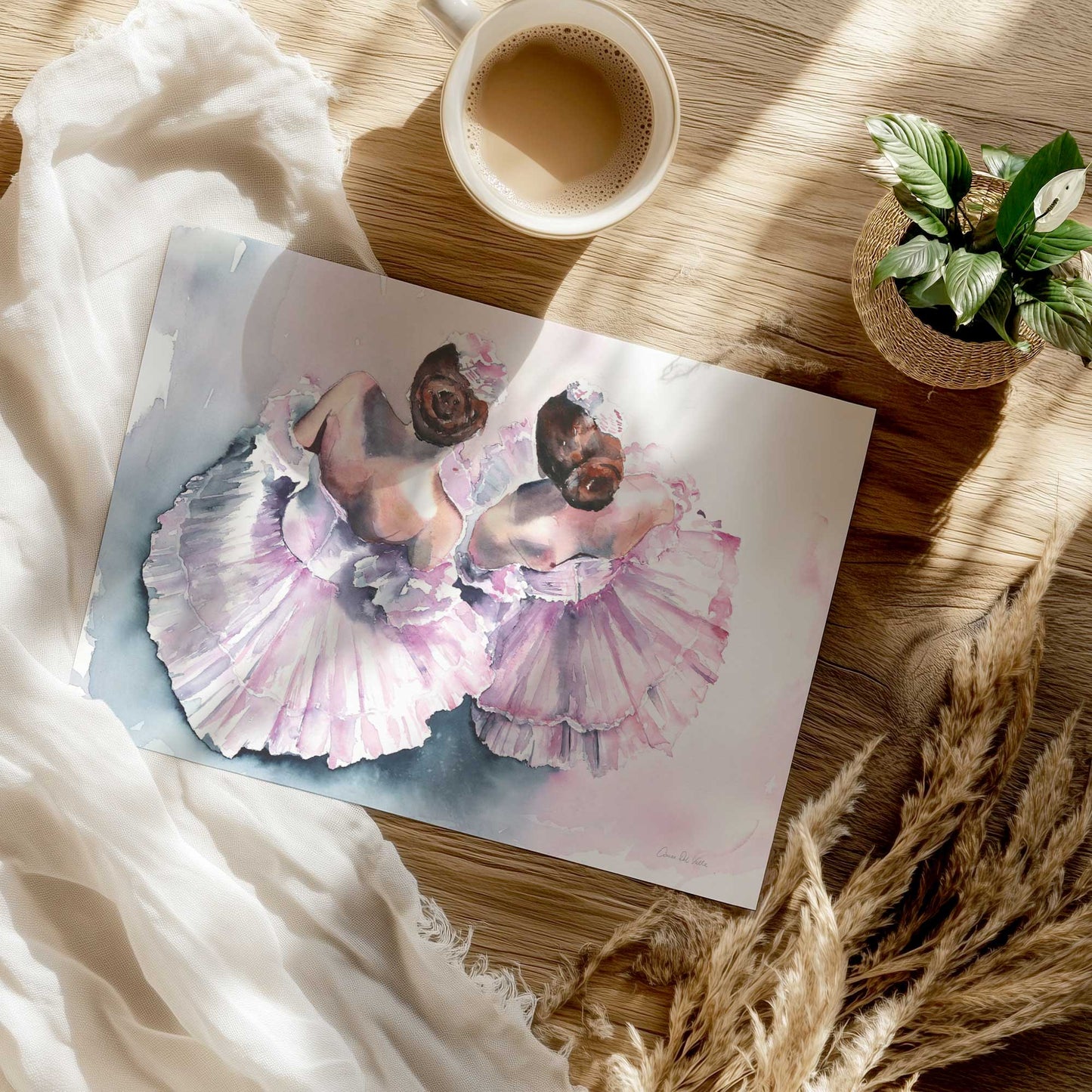 [Color:Rolled Print], Picture of close up of art