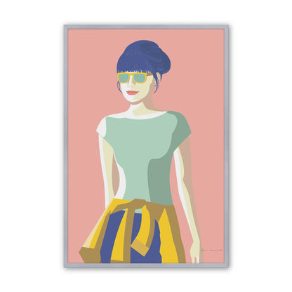 [Color:Polished Chrome], Picture of art in a Polished Chrome frame