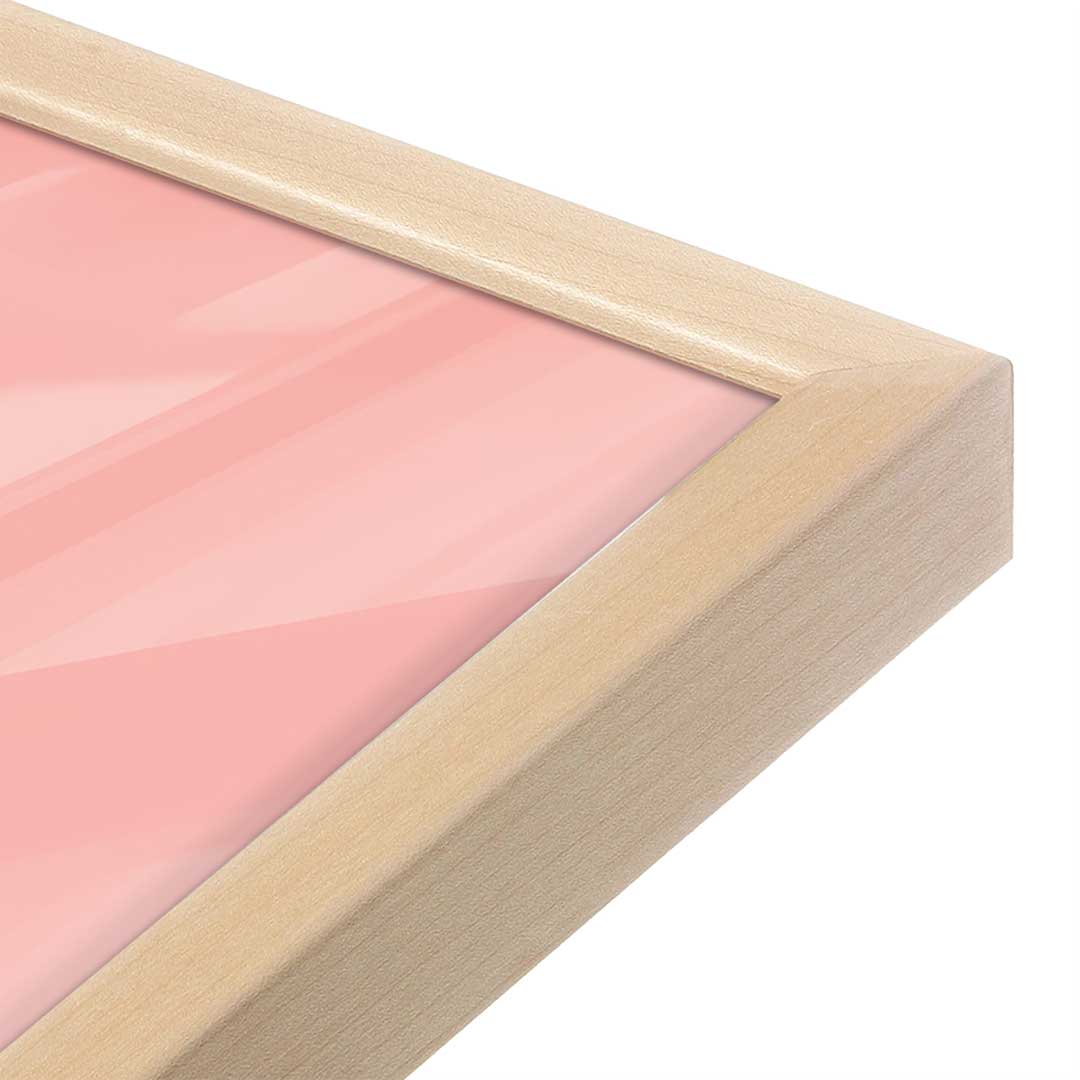 [Color:Raw Maple], Picture of art in a Raw Maple frame at an angle