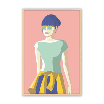 [Color:Raw Maple], Picture of art in a Raw Maple frame