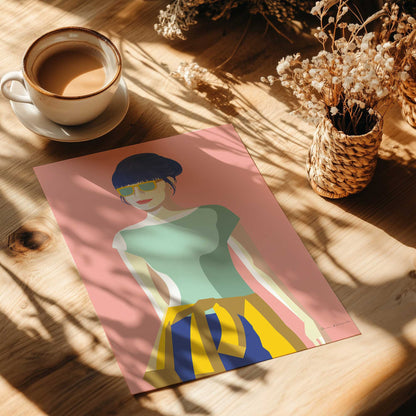 [Color:Rolled Print], Picture of close up of art