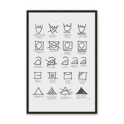 [Color:Satin Black], Picture of art in a Satin Black frame