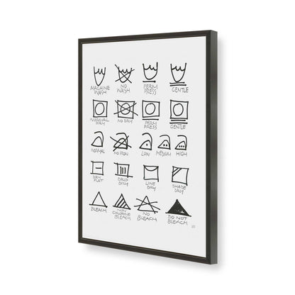 [Color:Satin Black], Picture of art in a Satin Black frame of the corner