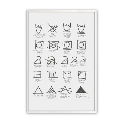 [Color:Opaque White], Picture of art in a Opaque White frame