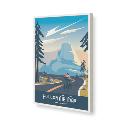 [Color:Opaque White], Picture of art in a Opaque White frame of the corner