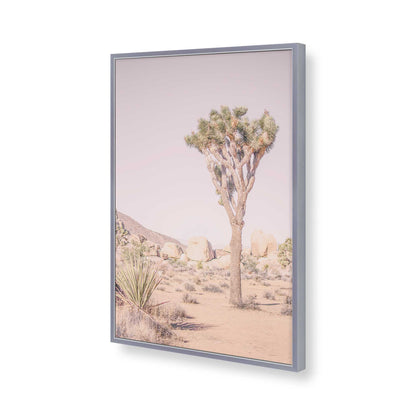 [Color:Polished Chrome], Picture of art in a Polished Chrome frame of the corner