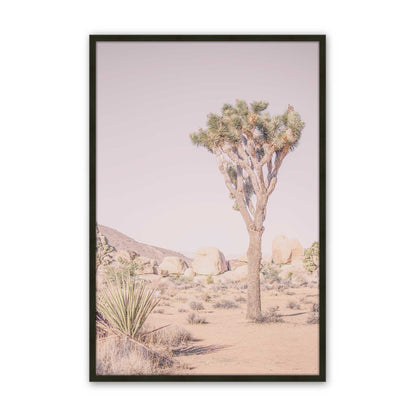 [Color:Satin Black], Picture of art in a Satin Black frame