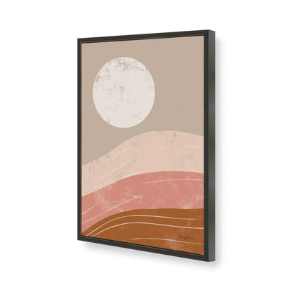[Color:Satin Black], Picture of art in a Satin Black frame of the corner
